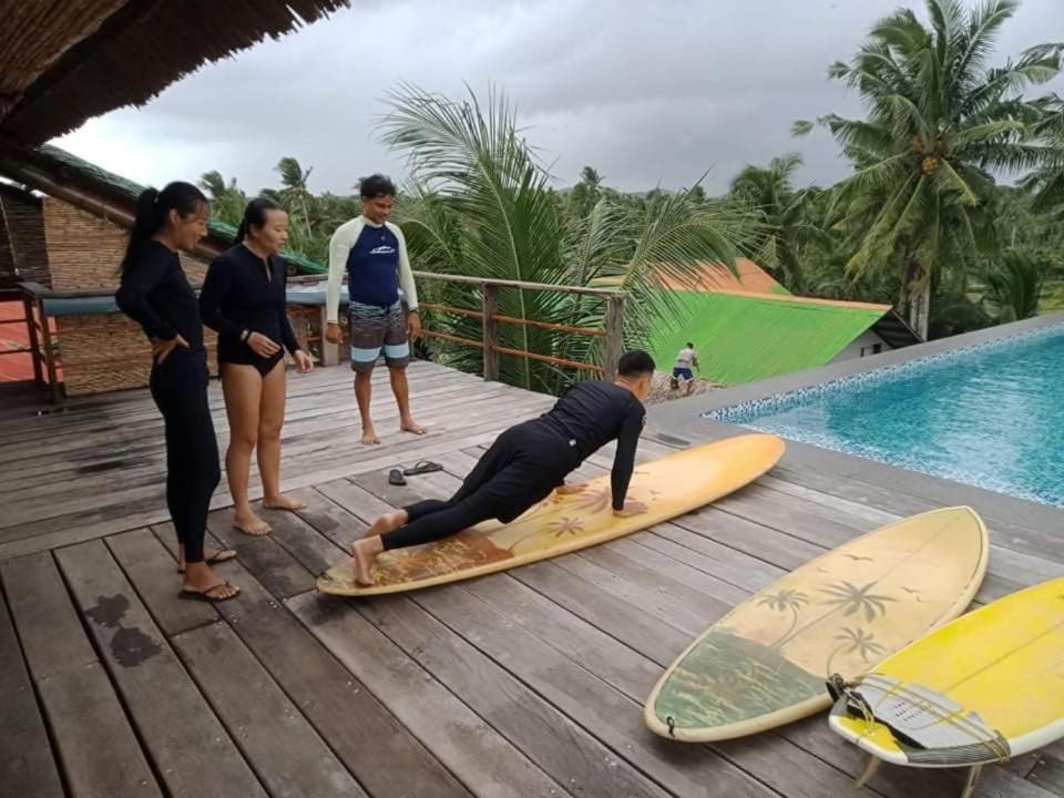 Lexias Hostel And Workspace - Siargao Catangnan Bagian luar foto
